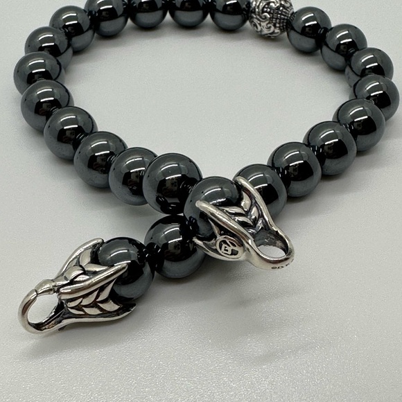 DAVID YURMAN Spiritual Bead Hematite with waves - Picture 4 of 9